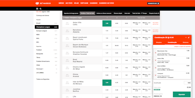 Aposta online bet